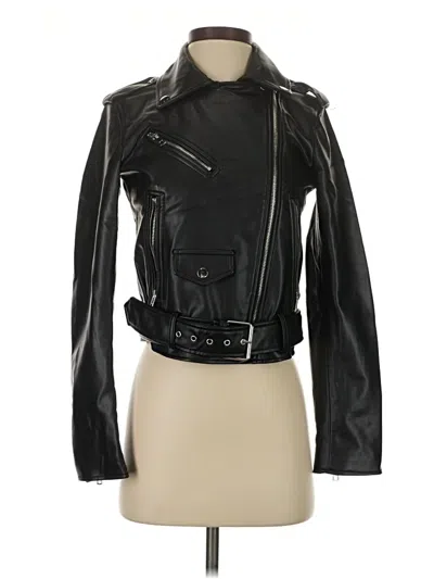 Pre-owned Zara Jacket In Black