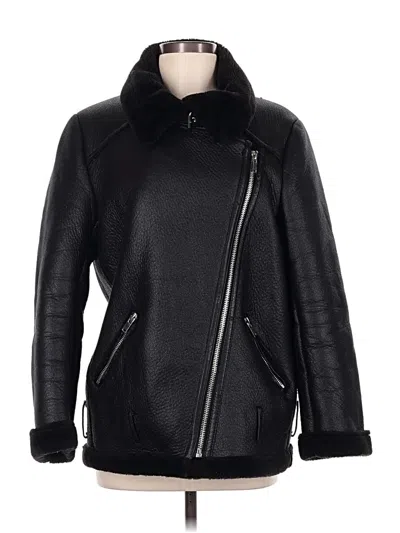 Pre-owned Zara Jacket In Black