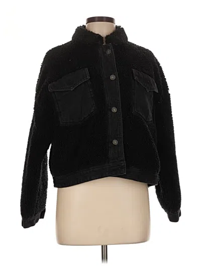 Pre-owned Zara Jacket In Black