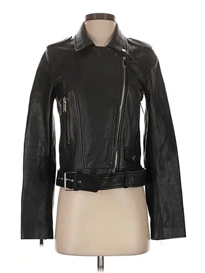 Pre-owned Zara Jacket In Black