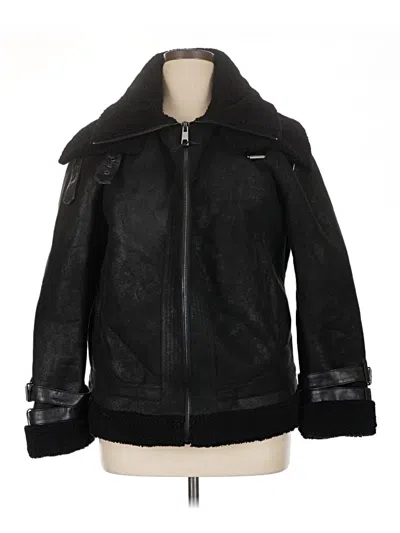 Pre-owned Zara Jacket In Black
