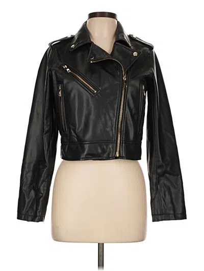 Pre-owned Zara Jacket In Black