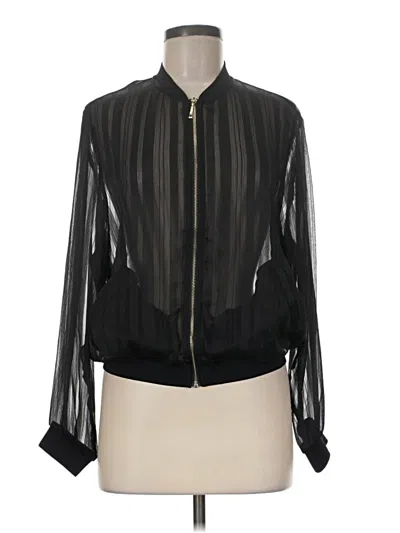 Pre-owned Zara Jacket In Black