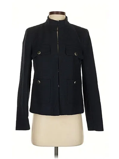 Pre-owned Zara Jacket In Blue