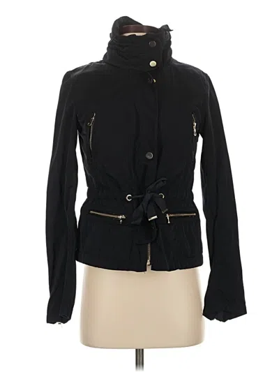 Pre-owned Zara Jacket In Blue