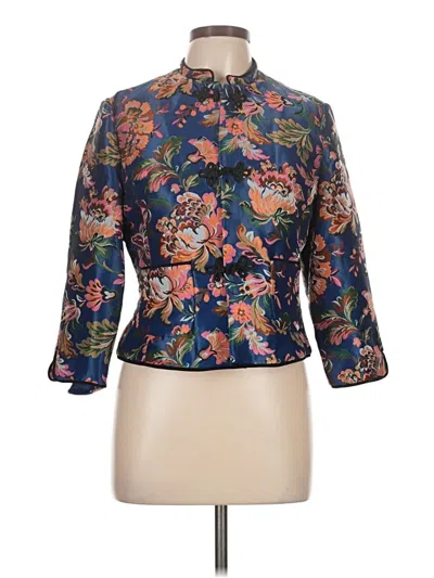Pre-owned Zara Jacket In Blue