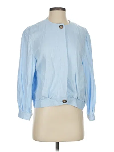 Pre-owned Zara Jacket In Blue