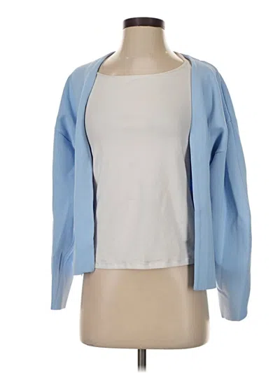 Pre-owned Zara Jacket In Blue