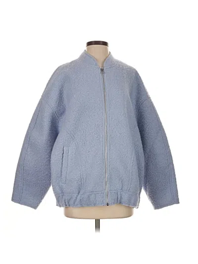 Pre-owned Zara Jacket In Blue