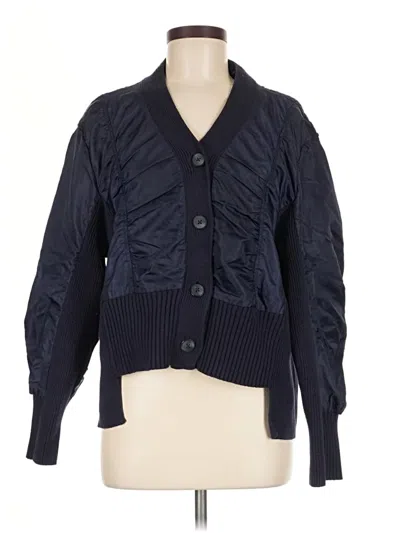 Pre-owned Zara Jacket In Blue
