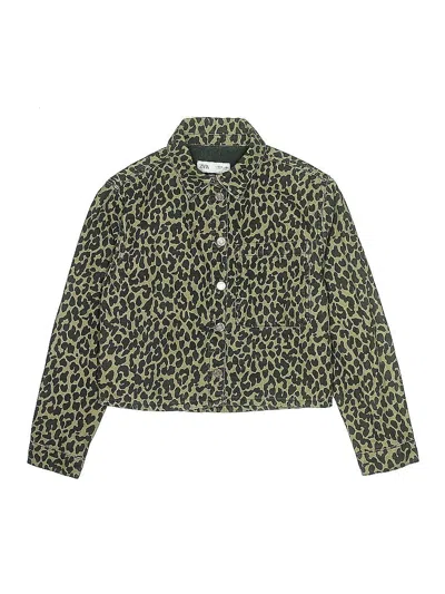 Pre-owned Zara Kids' Jacket In Brown