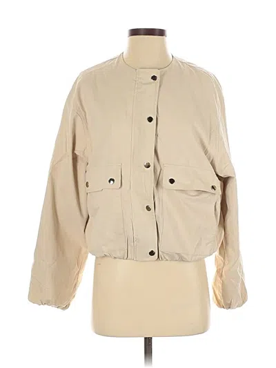Pre-owned Zara Jacket In Brown