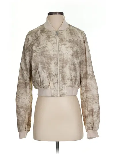 Pre-owned Zara Jacket In Brown