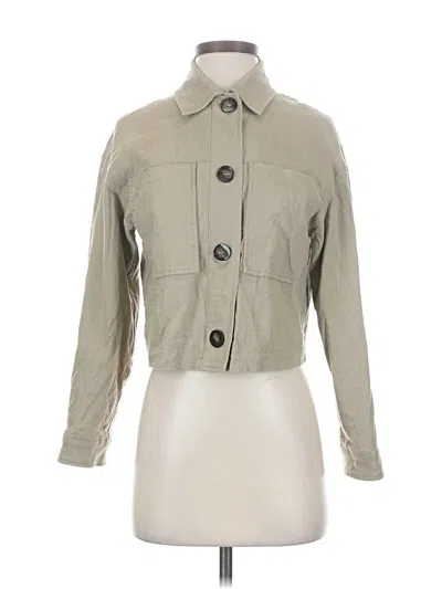 Pre-owned Zara Jacket In Brown