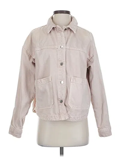 Pre-owned Zara Jacket In Brown