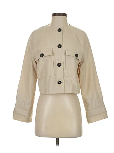 Pre-owned Zara Jacket In Brown