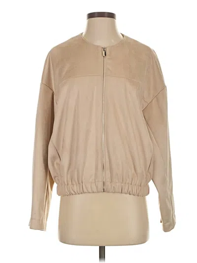 Pre-owned Zara Jacket In Brown