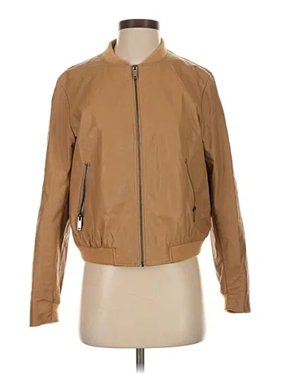 Pre-owned Zara Jacket In Brown