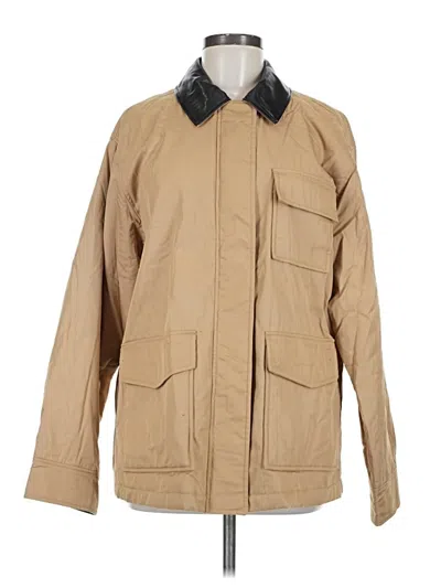 Pre-owned Zara Jacket In Brown