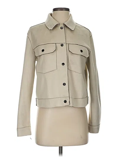 Pre-owned Zara Jacket In Brown