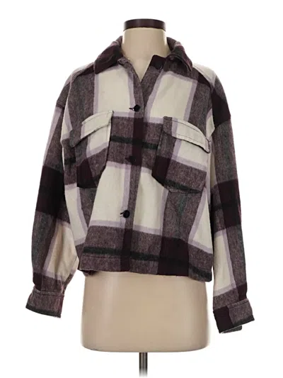 Pre-owned Zara Jacket In Brown