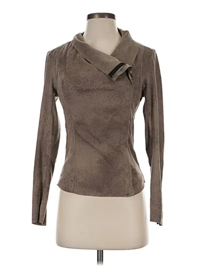 Pre-owned Zara Jacket In Brown