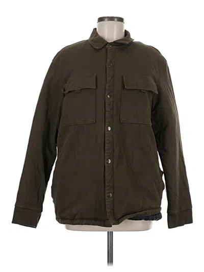 Pre-owned Zara Jacket In Brown