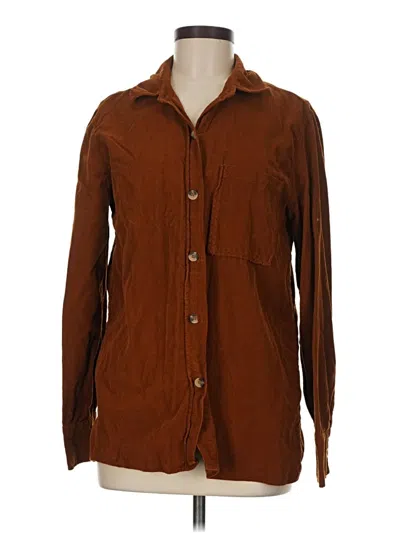 Pre-owned Zara Jacket In Brown