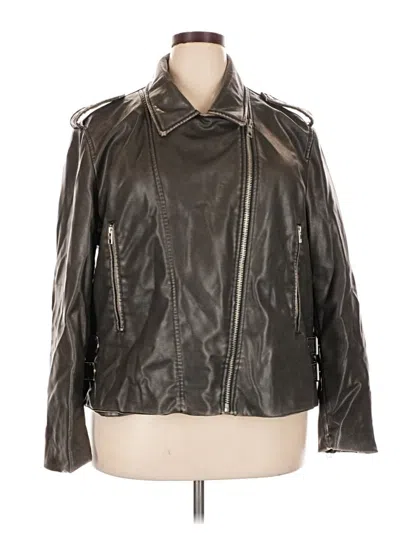 Pre-owned Zara Jacket In Brown