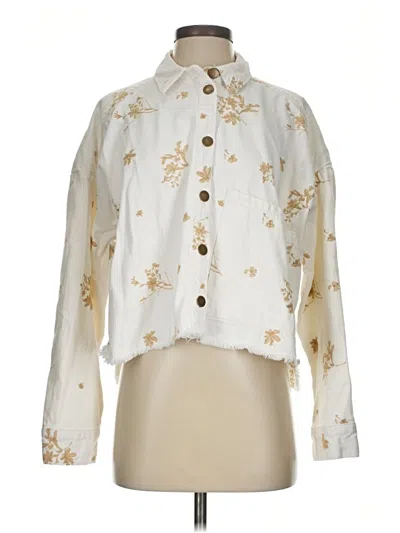 Pre-owned Zara Jacket In Gold