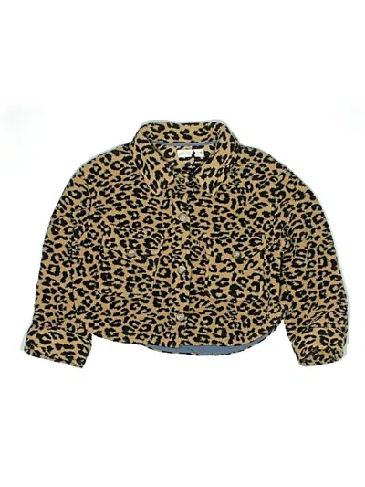 Pre-owned Zara Kids' Jacket In Gold