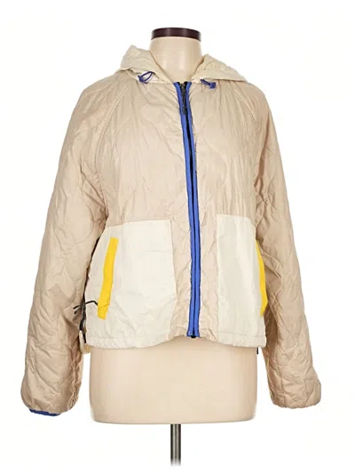 Pre-owned Zara Jacket In Gold