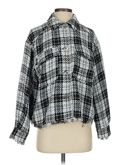 Pre-owned Zara Jacket In Gray