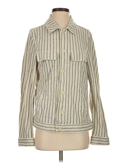 Pre-owned Zara Jacket In Gray