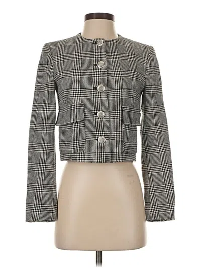 Pre-owned Zara Jacket In Gray