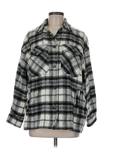 Pre-owned Zara Jacket In Gray