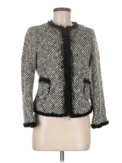 Pre-owned Zara Jacket In Gray