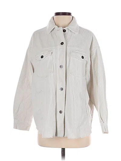 Pre-owned Zara Jacket In Gray