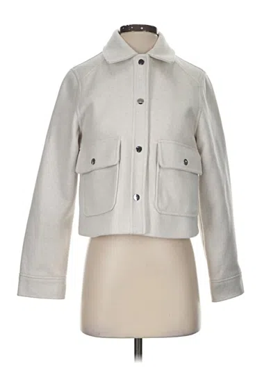 Pre-owned Zara Jacket In Gray