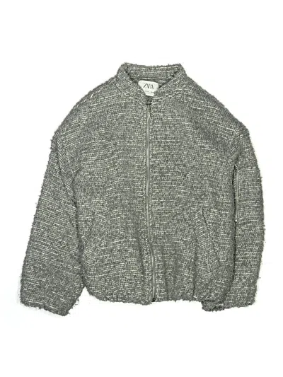 Pre-owned Zara Kids' Jacket In Gray