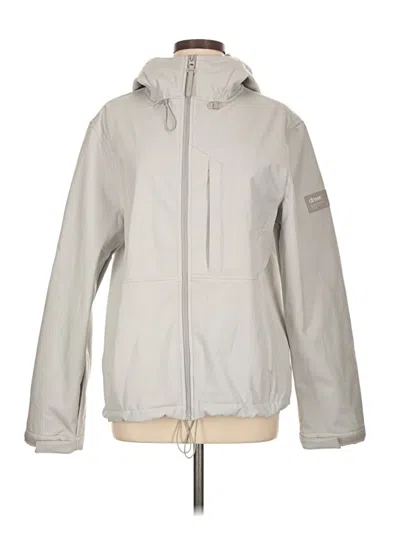 Pre-owned Zara Jacket In Gray