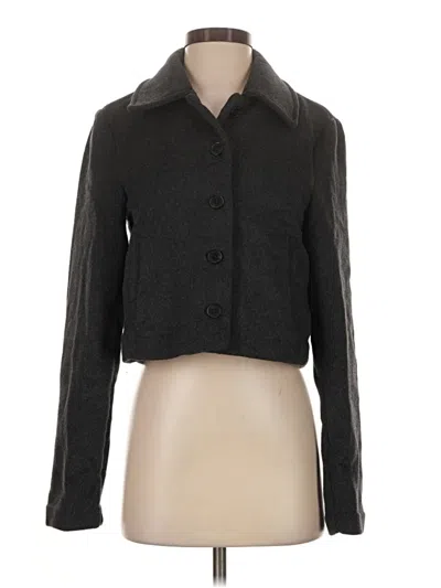 Pre-owned Zara Jacket In Gray