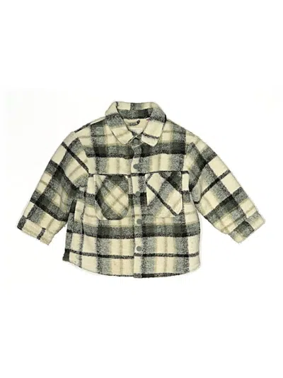 Pre-owned Zara Kids' Jacket In Green