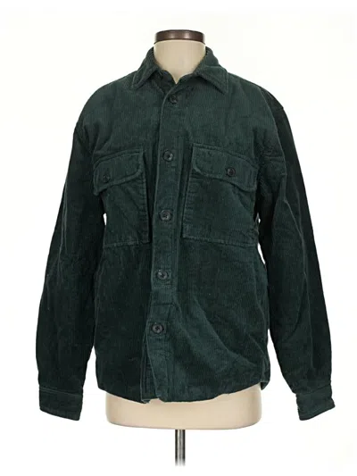 Pre-owned Zara Jacket In Green