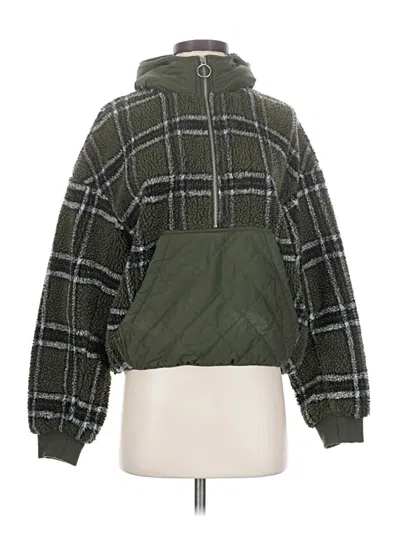 Pre-owned Zara Jacket In Green