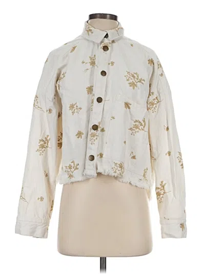 Pre-owned Zara Jacket In Ivory