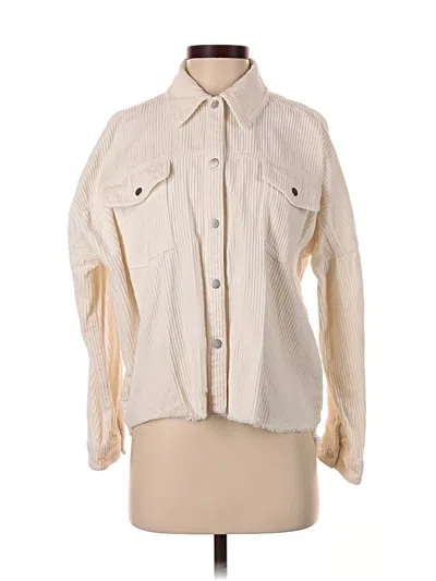 Pre-owned Zara Jacket In Ivory