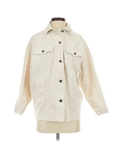 Pre-owned Zara Jacket In Ivory