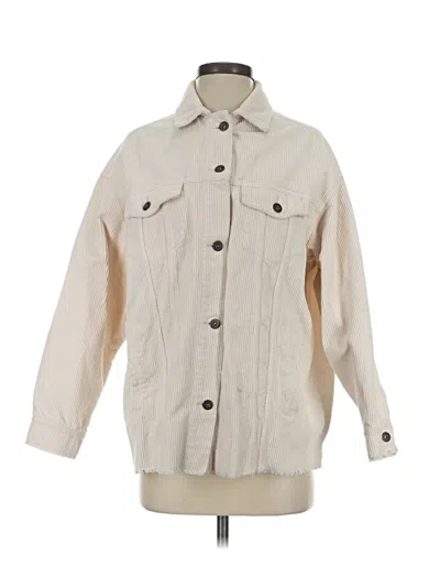 Pre-owned Zara Jacket In Ivory