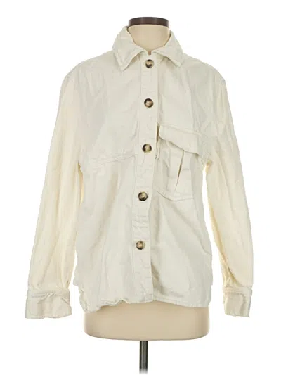 Pre-owned Zara Jacket In Ivory
